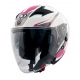 Moto helma Yohe 878-1M Graphic růžová