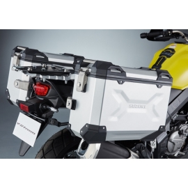 Hliníkové boční kufry Suzuki, originál