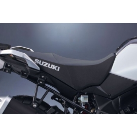 Vyšší sedlo šedo-černé Suzuki, originál