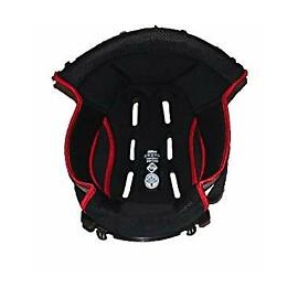 Interiér helmy Nolan N87 Black-Red, L, XL, 2XL