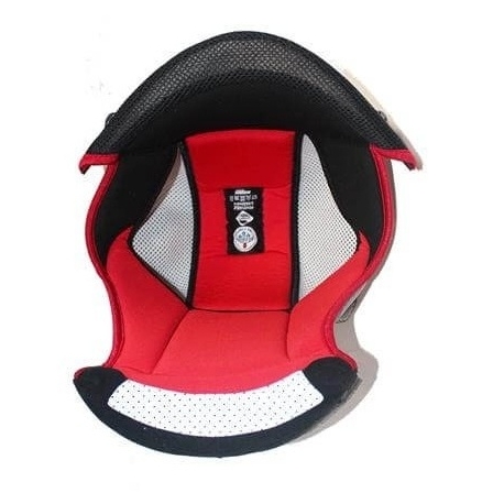 Interiér helmy Nolan N86 Red, 2XL