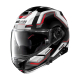 Moto helma Nolan N100-5 Upwind Glossy Black N-Com 61