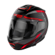 Moto helma Nolan N100-6 Surveyor Flat Black/Red N-COM 21