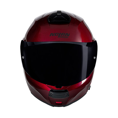 Moto helma Nolan N100-6 Verniciatura Speciale N-COM Rosso Viscerale/Nero 341