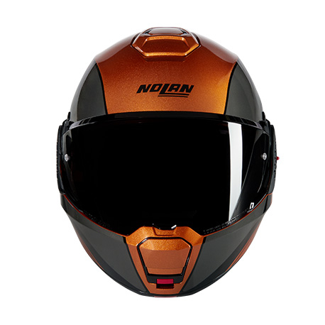 Moto helma Nolan N120-1 Verniciatura Speciale N-com Ocra/Nero 343