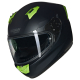 Moto helma Nolan N60-6 Classico Nobile Nero/Verde Impulso Matte Finish