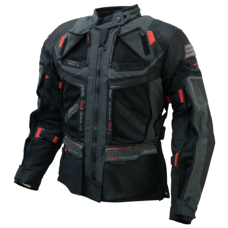 Dámská textilní moto bunda SPARK NEVADA LADY, red