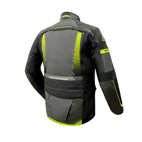 Pánská textilní moto bunda SPARK TRAILMASTER, fluo